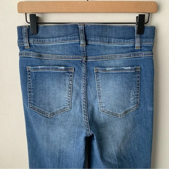 SPANX Pull-On Jeans Straight Leg Blue Small - Picture 6 of 12